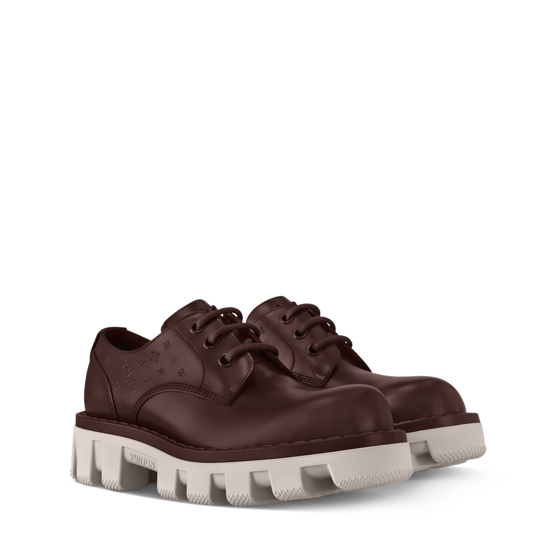 靴 LOUIS VUITTON damier dress shoes enamel LV Checker Derby - Shoes | LOUIS VUITTON